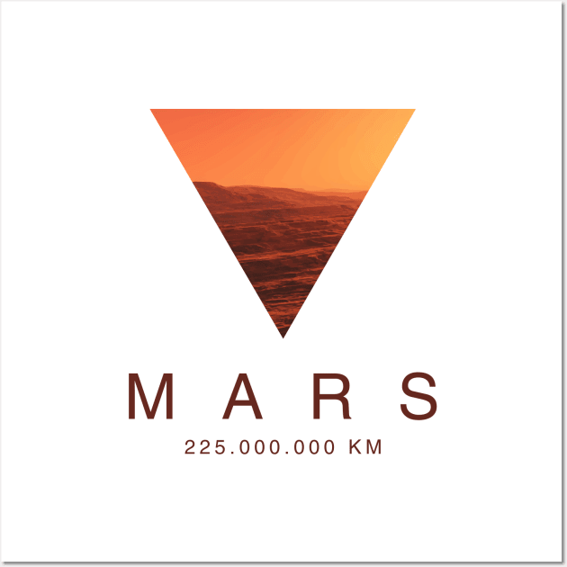 Mars Wall Art by Mon, Symphony of Consciousness.